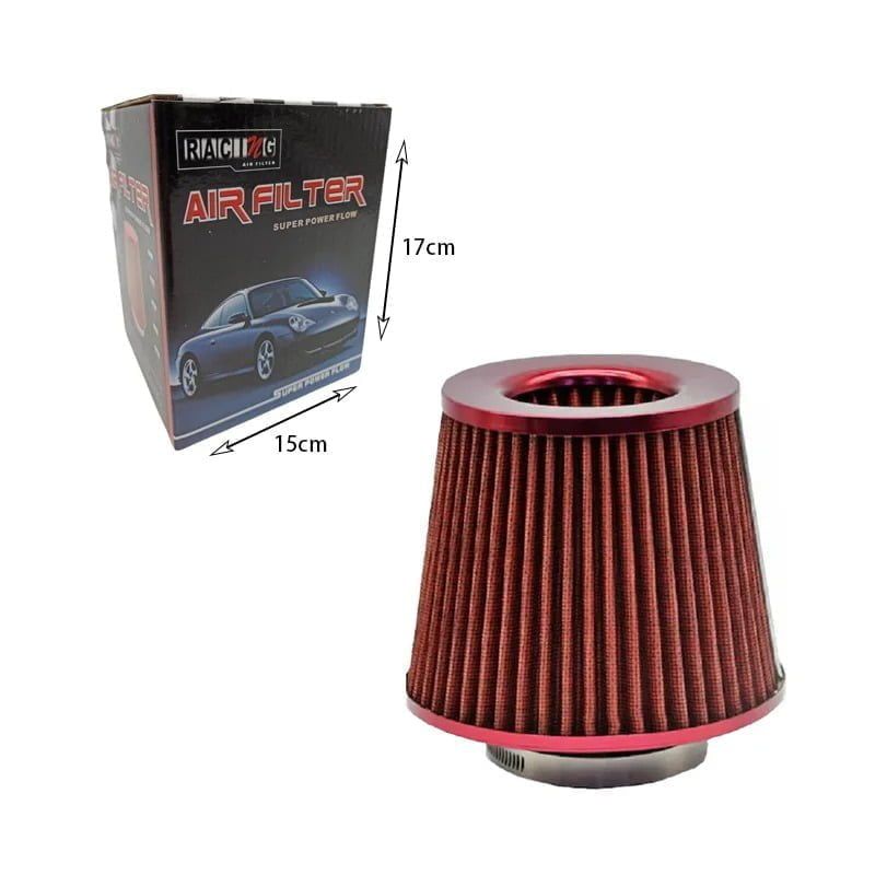 RACING Φιλτροχοάνη Αυτοκινήτου – Φίλτρο αέρα Φ7.5cm – Air filter 65-89mm - Μπλε RACING