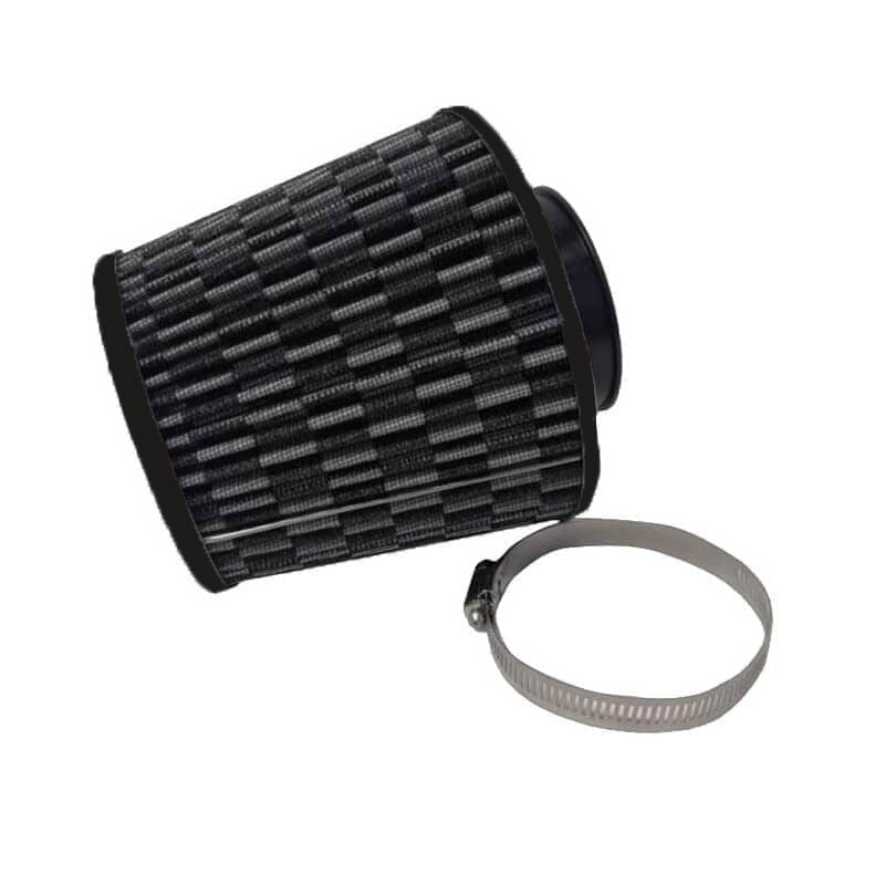 RACING Φιλτροχοάνη Αυτοκινήτου – Φίλτρο αέρα Φ7.5cm – Air filter 65-89mm - Carbon RACING