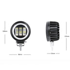 Προβολάκι Μηχανής Led 1τμχ 12-80V λεύκο φως - Motorcycle headlight OEM