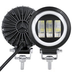 Προβολάκι Μηχανής Led 1τμχ 12-80V λεύκο φως - Motorcycle headlight OEM