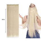 Τρέσα μαλλιών με κλιπς ξανθό 613# - Hair tapes OEM