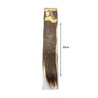 Τρέσα μαλλιών με κλιπς ξανθό σκούρο 18T - Hair tapes OEM