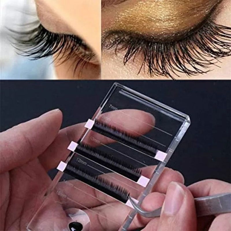 Γυάλινη Παλέτα Tοποθέτησης Βλεφαρίδων - Eyelash palette OEM