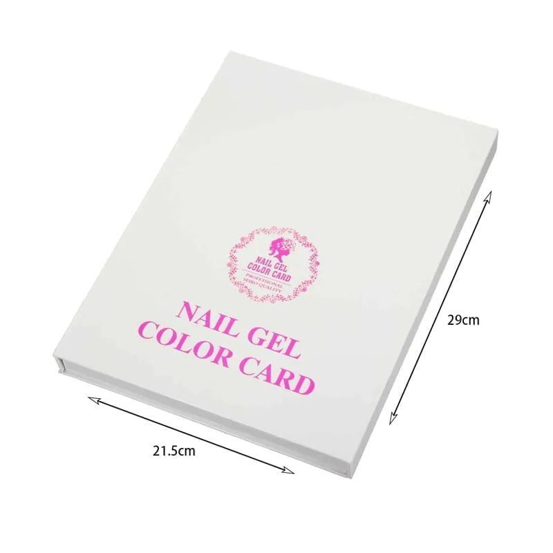Δειγματολόγιο Βιβλίο Νυχιών 216 θέσεων - Nail color gel card OEM
