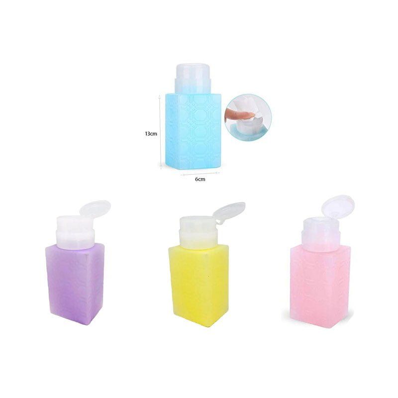 Δοχείο για ασετόν – Acetone Container - Γαλάζιο - Κίτρινο - Μωβ - Ροζ OEM