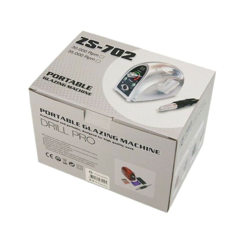 ZS-702 Τροχός Νυχιών Ρεύματος 30000rpm με Πεντάλ 65W - Nail drill - Μαύρο OEM