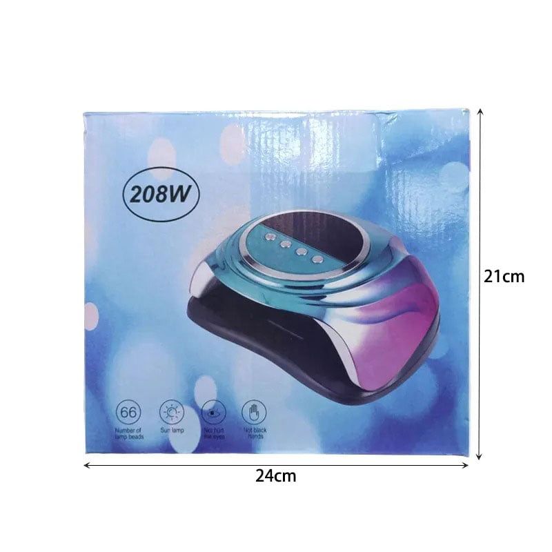 Φουρνάκι Νυχιών D7 208W - Nail lamp - Μπλε OEM