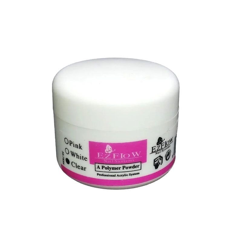 EzFlow Διάφανη σκόνη ακρυλικού - Acrylic Powder Clear OEM