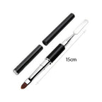 Διπλό Πινέλο Acrylic Gel - Pen for acrylic gel two sides - Μαύρο OEM