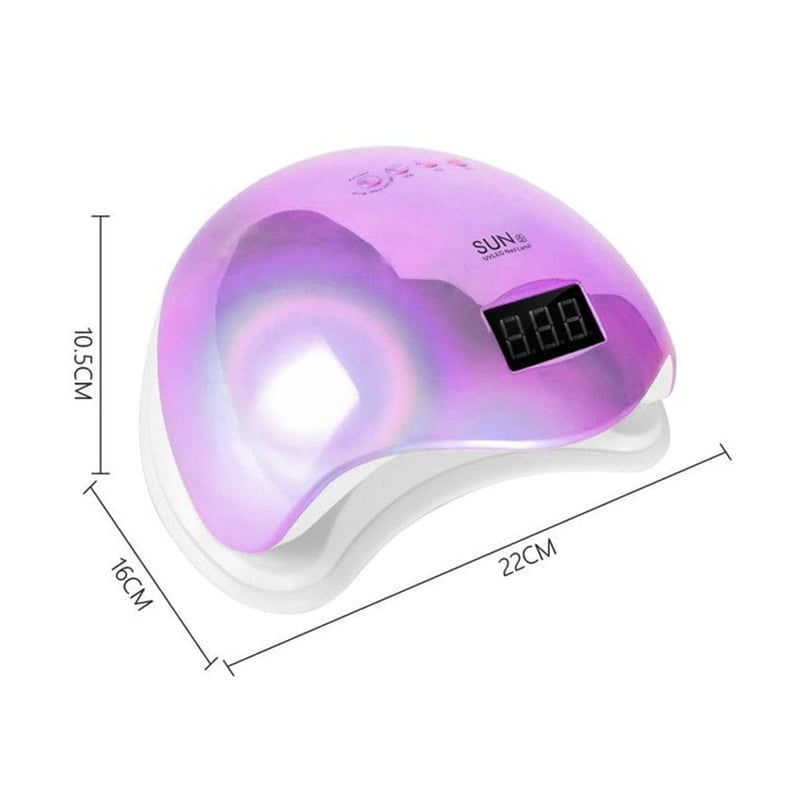 Λάμπα Πολυμερισμού Led/UV 48watt Sun 5 Mirror - SUN 5 lamp mirror - Ασημί OEM