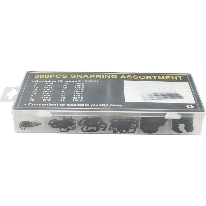 Ασφάλειες SNAP RING σετ 300 τεμαχίων - Snapring assortment 300pcs OEM