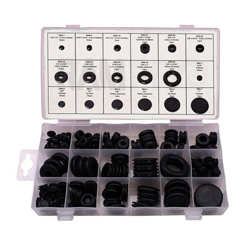 0 -RING ροδέλες & τάπες σετ 125 τεμαχίων - Grommet assortment OEM