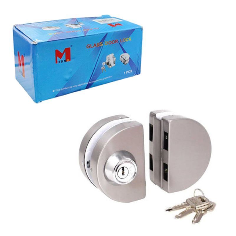HBMK Κλειδαριές Γυάλινης Πόρτας - Glass Door Lock HBMK
