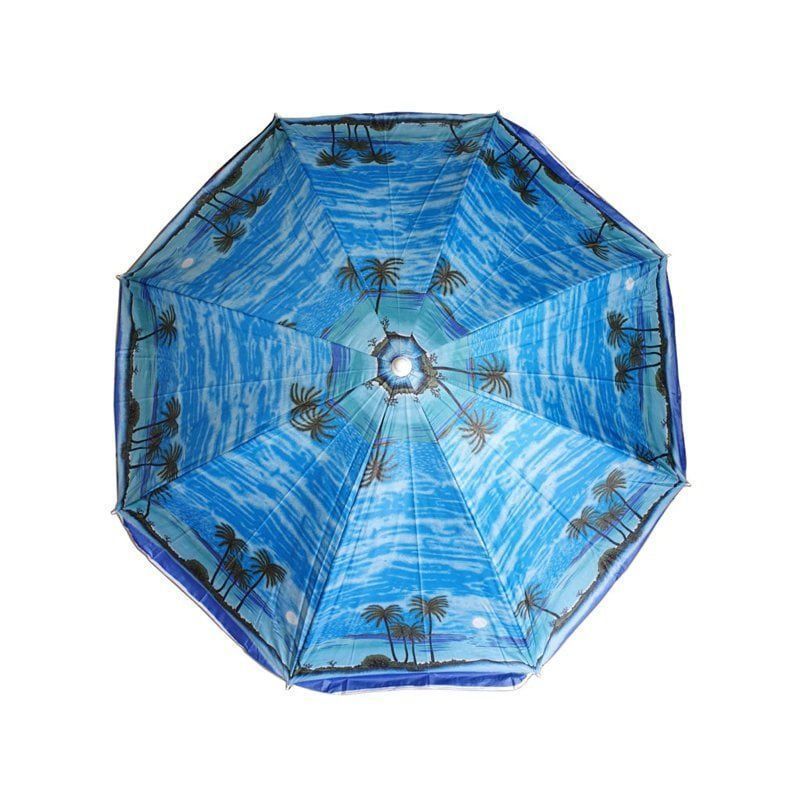 Ομπρέλα Θαλάσσης Στρόγγυλη Φ183cm - Umbrella - Κόκκινο - Μπλε - Πορτοκαλί - Πράσινο OEM