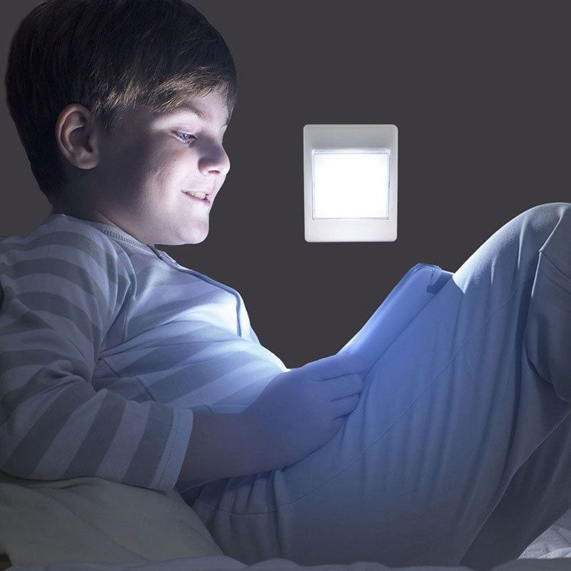 Φωτιστικό Διακόπτης Τοίχου 3W - Battery-powered COB light Switch OEM