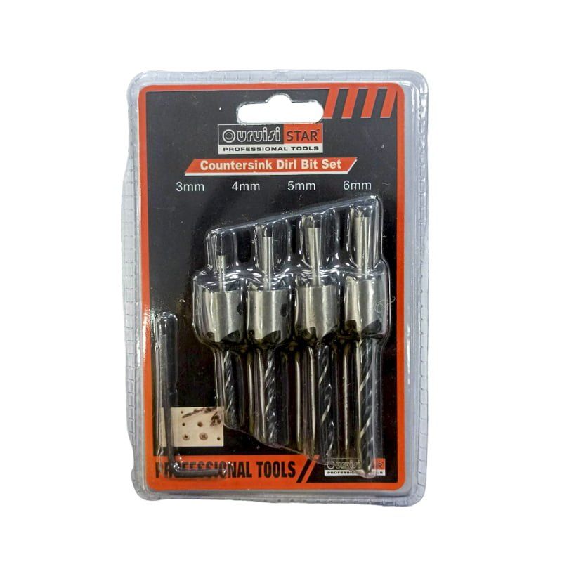 Uruisi star Αρίδα τρυπανιού - Countersink drill bit set Uruisi Star