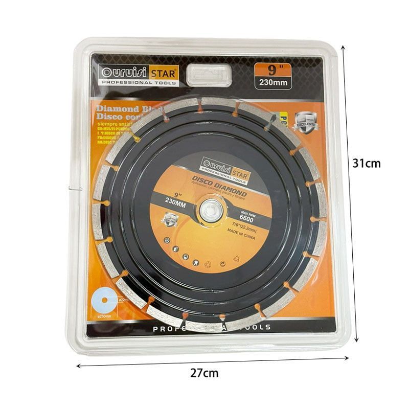 Uruisi star Δίσκος κοπής διαμαντέ 9" 230mm Uruisi Star