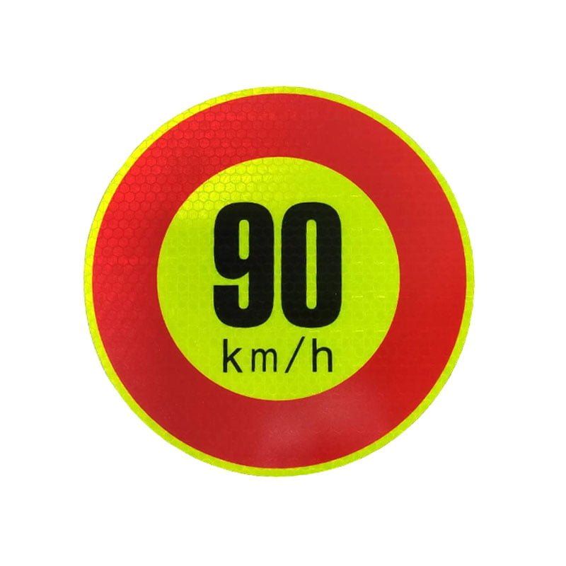 Αυτοκόλλητο Όριο Ταχύτητας 90 km/h - Sticker limit OEM