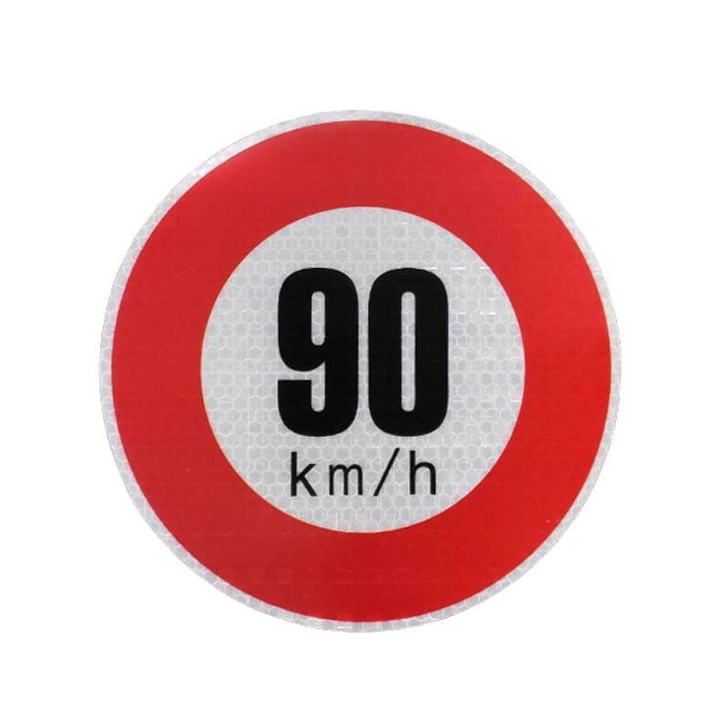 Αυτοκόλλητο Όριο Ταχύτητας 90 km/h - Sticker limit OEM