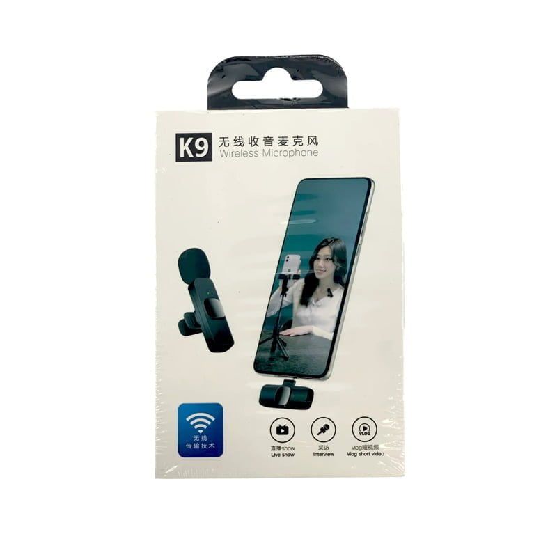 K9 Ασύρματο μικρόφωνο Τύπος USB Type C - Wireless Microphone ANDOWL