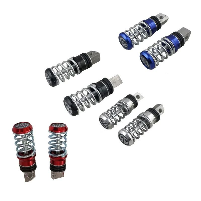 Rchang Πετάλια Μοτοσυκλέτας Με Ελατήριο W02105 - Motorcycle pedal - Κόκκινο RCHANG