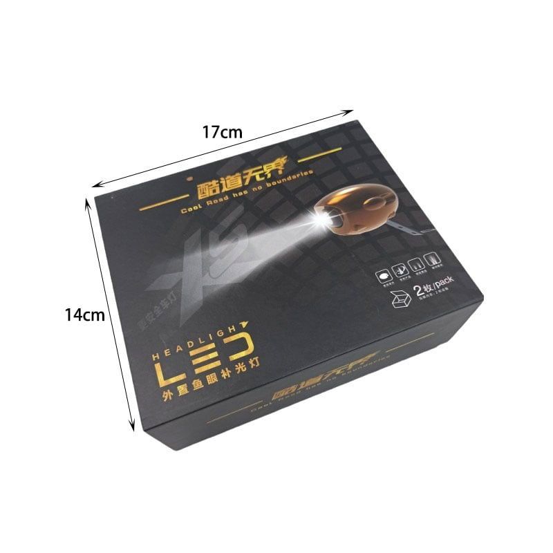 Προβολάκια Μηχανής Led 12-85V 2τμχ - Motorcycle headlight OEM
