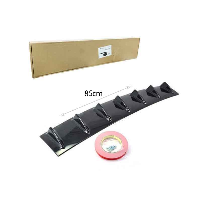 Diffuser Πίσω Προφυλακτήρα Με 7 Πτερύγια Universal 85cm - Rear Bumper Diffuser OEM