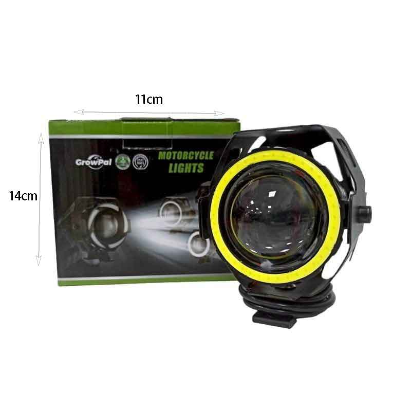Growpal Προβολάκι Μηχανής Led 1τμχ λευκό φως - Motorcycle headlight GrowPal