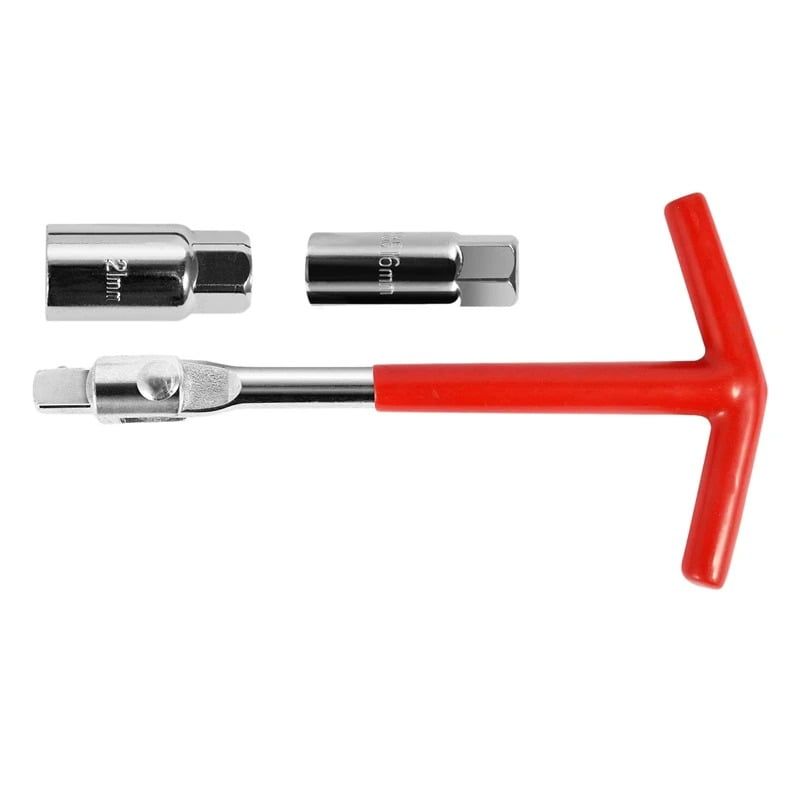 Μπουζόκλειδο Σπαστό Διπλό 16mm - 21mm - Spark plug tool OEM