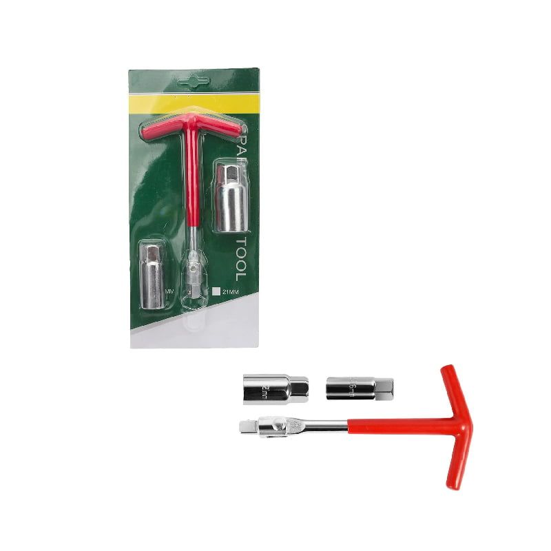 Μπουζόκλειδο Σπαστό Διπλό 16mm - 21mm - Spark plug tool OEM