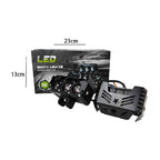 Growpal Προβολάκι Μηχανής ή Αυτοκινήτου Led 2τμχ λευκό και κίτρινο φως - Led work light GrowPal