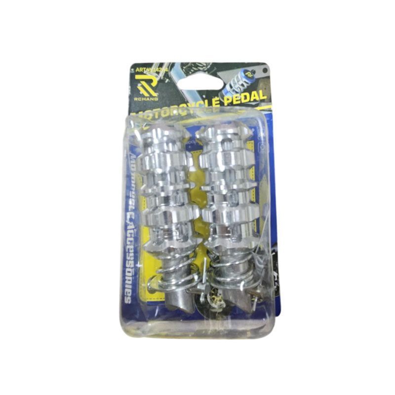Πεταλ Μηχανής Ασημένια - Motocycle Pedal - Ασημί - Κόκκινο - Μαύρο - Μπλε oem