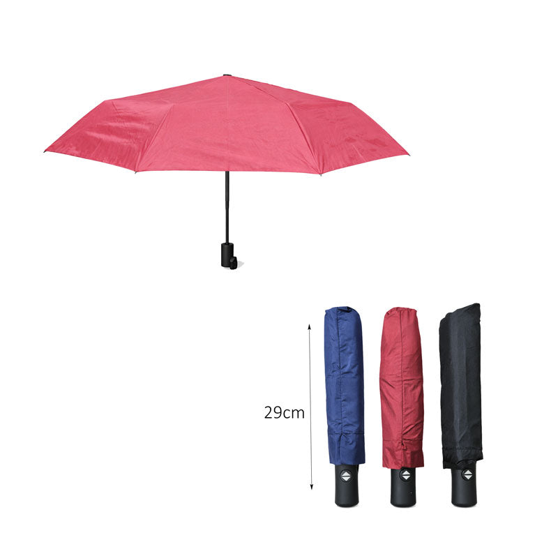 Αυτόματη Σπαστή Ομπρέλα - Automatic Folding Umbrella - Καφέ - Κόκκινο - Μαύρο - Μπλε OEM