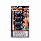 Horusdy Σετ υποδοχή μύτης κατσαβιδιού 37τεμ. SDY-94166 - Screwdriver Bit Socket Set Horusdy
