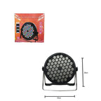Φωτορυθμικό 54 LED - Flat par light stage OEM