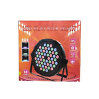 Φωτορυθμικό 54 LED - Flat par light stage OEM
