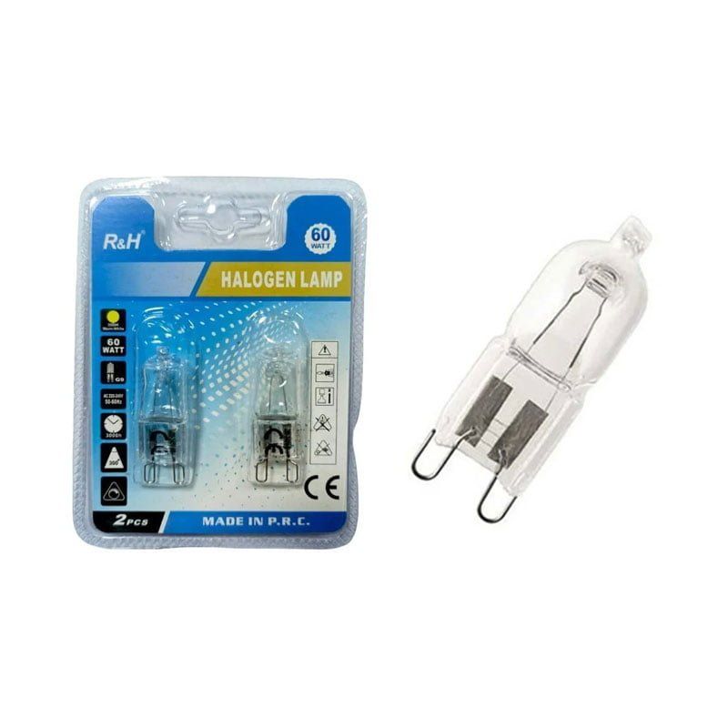 R&H Λάμπα αλογόνου 60W G9 – Halogen lamp OEM