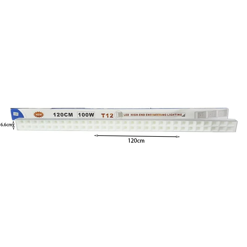 LED Μπάρα - Φωτιστικό Πάγκου 100W 120cm T12 6500K- Led higt end engineering lighting OEM