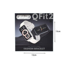 Andowl QFi2 Smart Watch οθόνη αφής - Fashion Bracelet - Λευκό ANDOWL