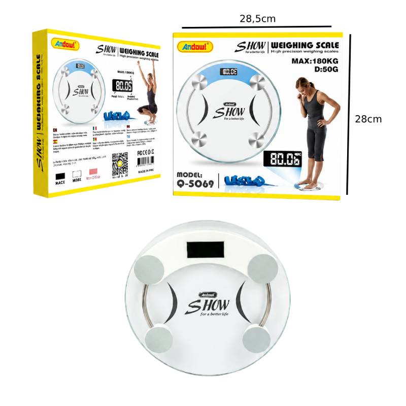 Andowl Ψηφιακή ζυγαριά Q-SO69 - Weighing scale ANDOWL