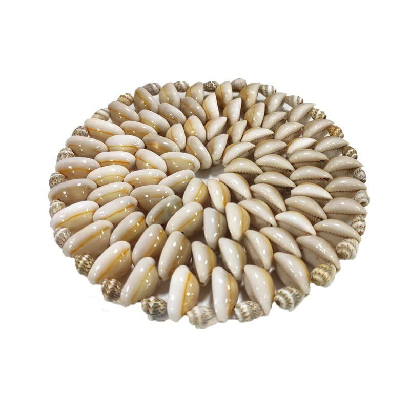 Σουβέρ Διακοσμητικό με Κοχύλια 15cm - Decorative Seashell Coaster 15cm OEM