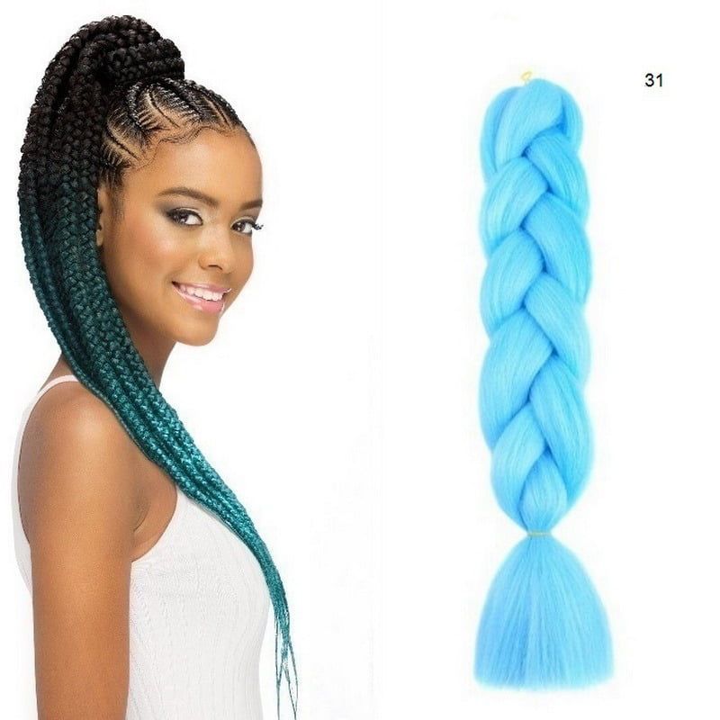 Yuan yao Μαλλιά για ράστα γαλάζιο AY31 - Rasta hair OEM