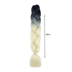 Yuan yao Μαλλιά για Ράστα ombre μαύρο-ξανθό BY34 - Rasta hair OEM