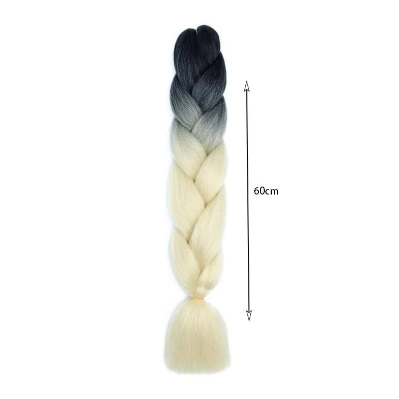 Yuan yao Μαλλιά για Ράστα ombre μαύρο-ξανθό BY34 - Rasta hair OEM