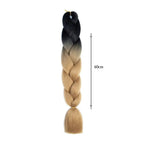 Yuan yao Μαλλιά για Ράστα ombre μαύρο-καστανόξανθο BY30 - Rasta hair OEM