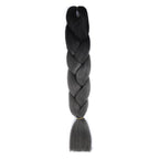 Yuan yao Μαλλιά για Ράστα ombre μαύρο-σταχτί BY35 - Rasta hair OEM