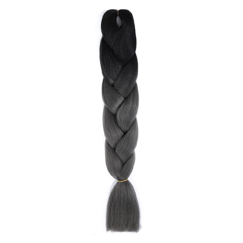 Yuan yao Μαλλιά για Ράστα ombre μαύρο-σταχτί BY35 - Rasta hair OEM