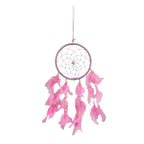 Ονειροπαγίδα 40cm - Dreamcatcher - Κίτρινο - Μωβ OEM