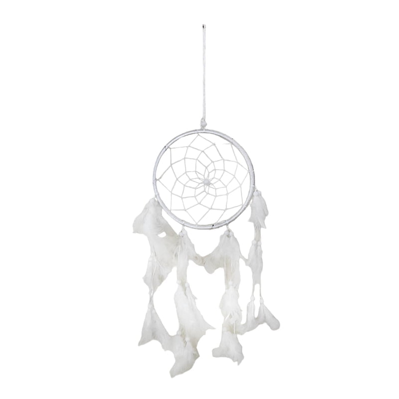 Ονειροπαγίδα 40cm - Dreamcatcher - Κίτρινο - Μωβ OEM