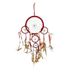 Ονειροπαγίδα 60cm - Dreamcatcher - Κίτρινο - Μωβ OEM